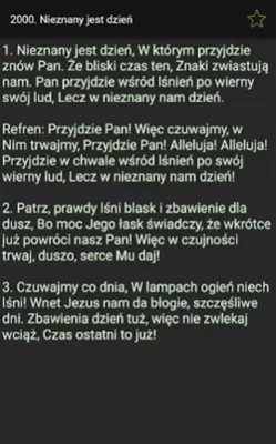 Śpiewnik 2000 pieśni android App screenshot 2