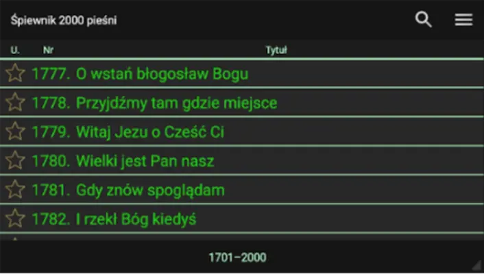 Śpiewnik 2000 pieśni android App screenshot 3